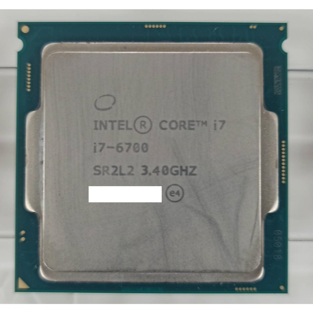 Intel Core i7-6700/3.4G/四核心/1151 CPU
