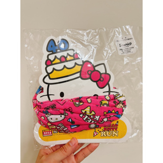 【出清】Hello Kitty Run 絕版周邊 魔術頭巾 束口包 KT現貨
