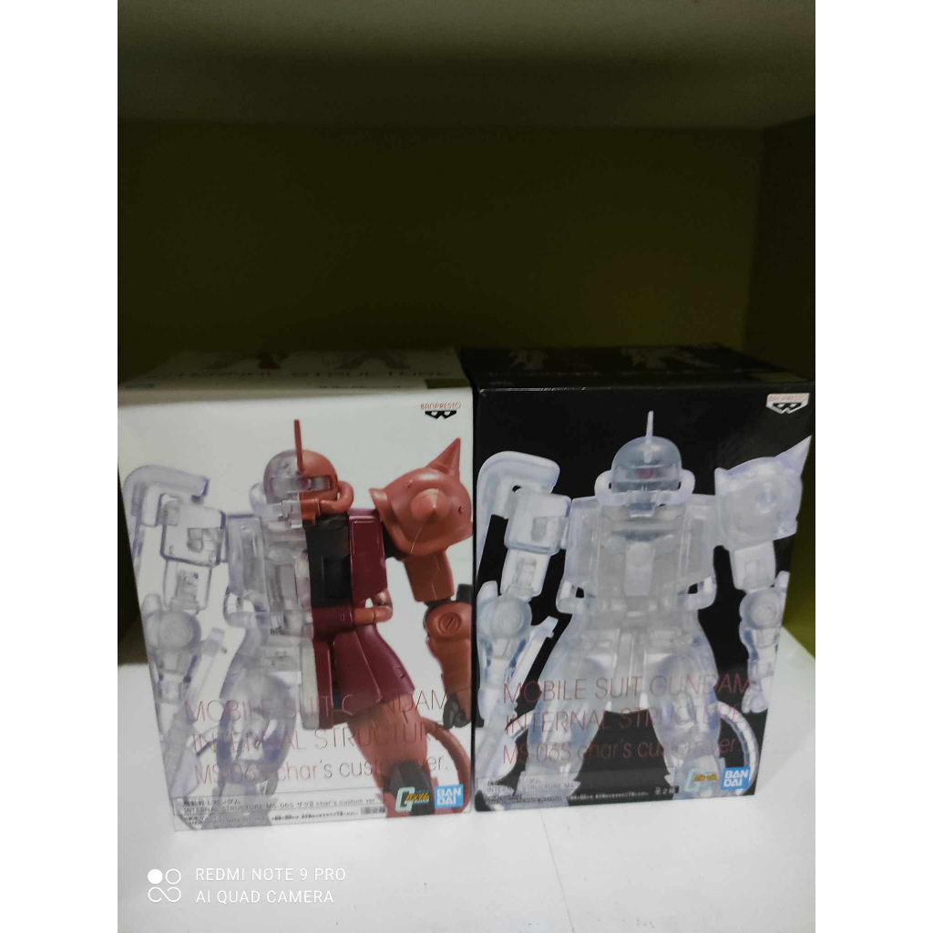 機動戰士鋼彈 INTERNAL STRUCTURE 紅薩克 日版 正版景品公仔