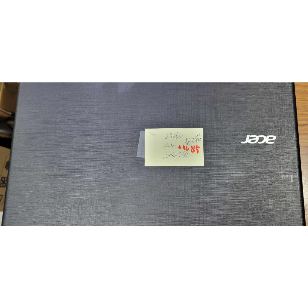 中古良品 宏碁Acer Aspire E5-573G 3825U  8GRAM  120GSSD 2350元電池無蓄電力