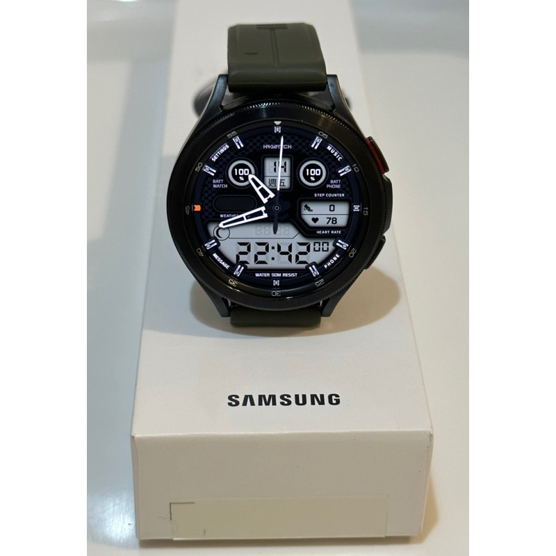 《優質二手現貨》原廠-samsung galaxy watch 4 classic智慧手錶