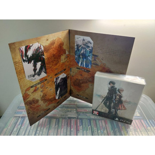 Final Fantasy XVI 太空戰士 16 中文 豪華版 召喚獸小卡收藏活動集卡冊 +3張卡 全新未拆