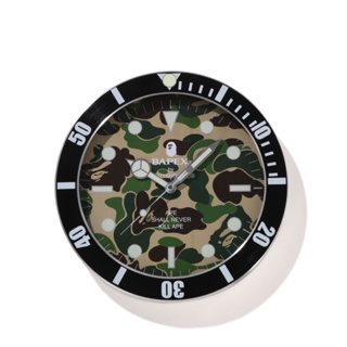 {XENO} 全新正品 A BATHING APE ABC CAMO BAPEX WALL CLOCK M 迷彩 掛鐘