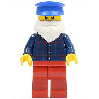 玩樂趣 LEGO樂高 10235 冬季系列 男士 二手人偶 cty0442