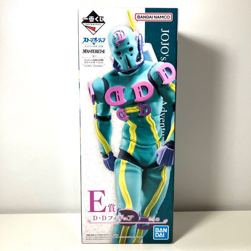 BANDAI NAMCO 一番賞 JOJO 的奇妙冒險 石之海 E賞 怒海潛將 模型 中古 二手 寶物工廠