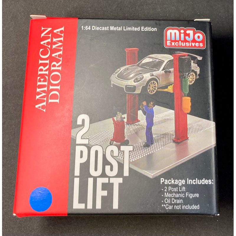 1/64 American Diorama Mijo Exclusive Figure 2 頂車機 油車 人偶 模型擺設