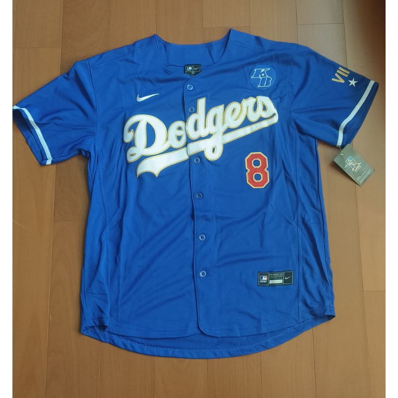 全新 MLB NIKE 洛杉磯道奇 Dodgers Kobe Bryant 科比 冠軍版 紀念 棒球 球衣