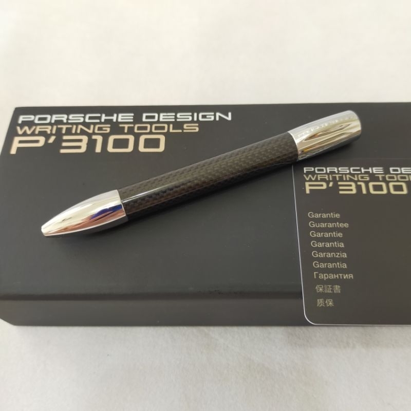 瑞泰爾的柏森 Porsche Design P3140 保時捷 碳纖維 搖搖筆 原子筆 皮包筆