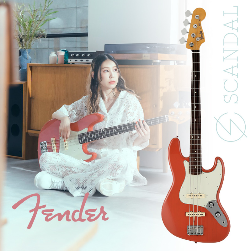 SCANDAL 簽名款 Fender Japan Tomomi Jazz Bass 電貝斯【又昇樂器.音響】