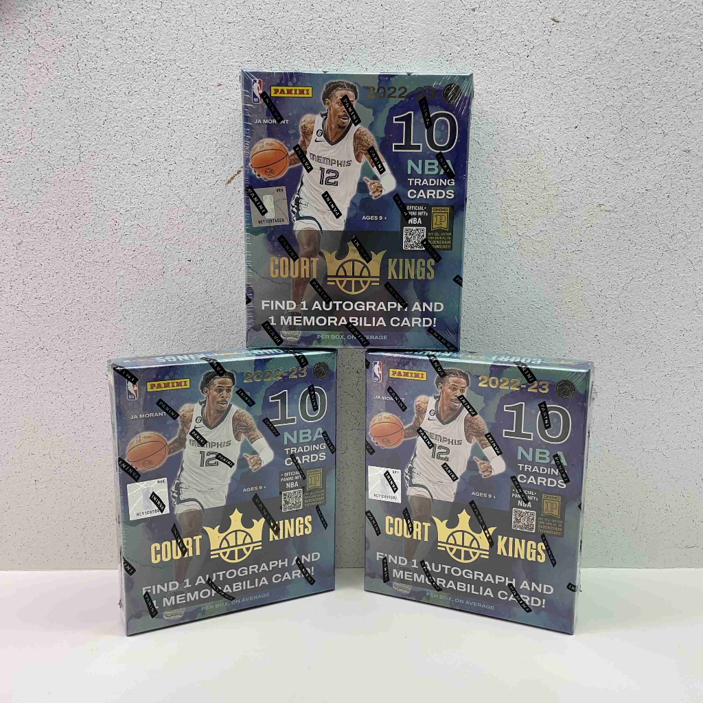 全新現貨 2022-23 Panini Court Kings Hobby 每盒一簽 官方卡盒