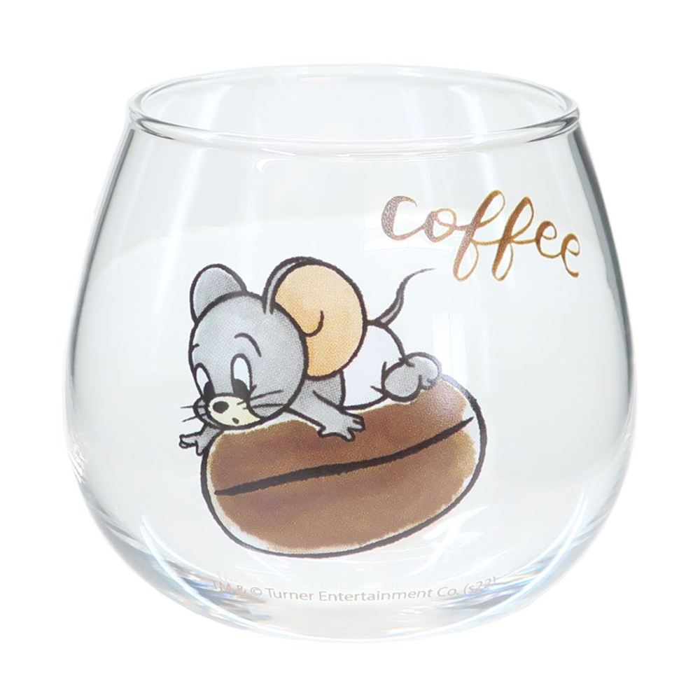 sunart 日本製 湯姆貓與傑利鼠 不倒翁玻璃杯 Tom and Jerry 泰菲 NR27038