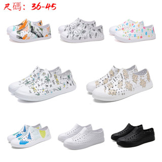 8色可選【臺灣發貨】歐洲站洞洞鞋 潮牌 男女夏季情侶防滑鞋果凍沙灘鞋 塑膠涼拖 運動透氣雨鞋