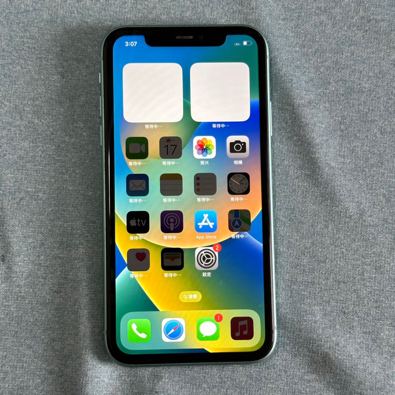 iPhone 11 128G 綠 85新 功能正常 二手 Iphone11 i11 6.1吋 換過螢幕 有亮點 台中