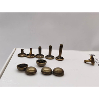 古銅 蘑菇釘 10mm 蘑菇扣 固定扣 撞釘 五金配件 箱包五金