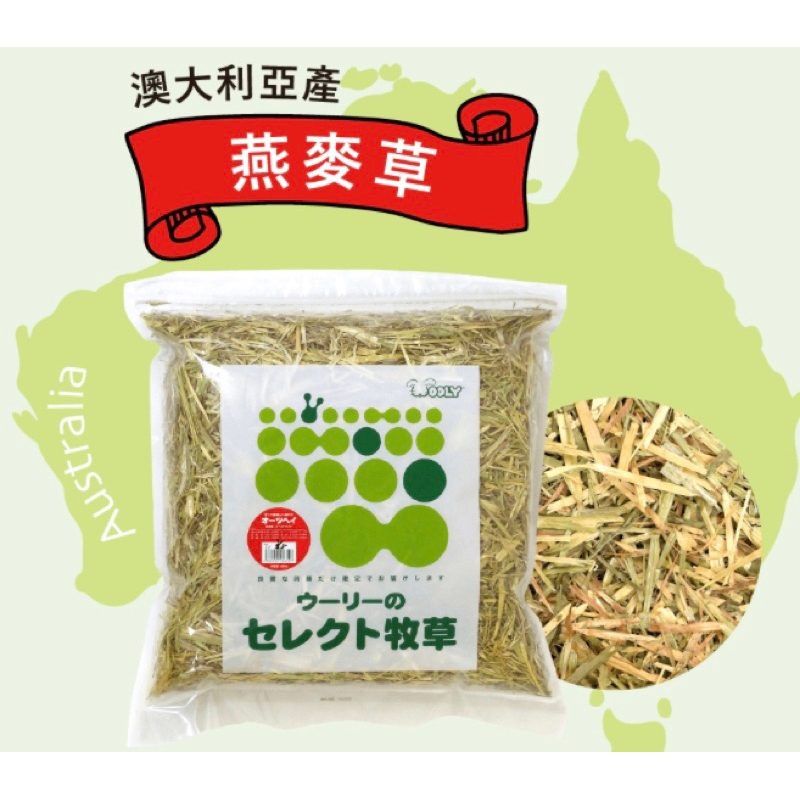 日本WOOLY澳洲燕麥草(試吃包)50公克裝