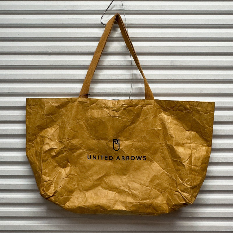 《OPMM》-［ UNITED ARROWS ］牛皮紙托特包 購物袋 tote bag