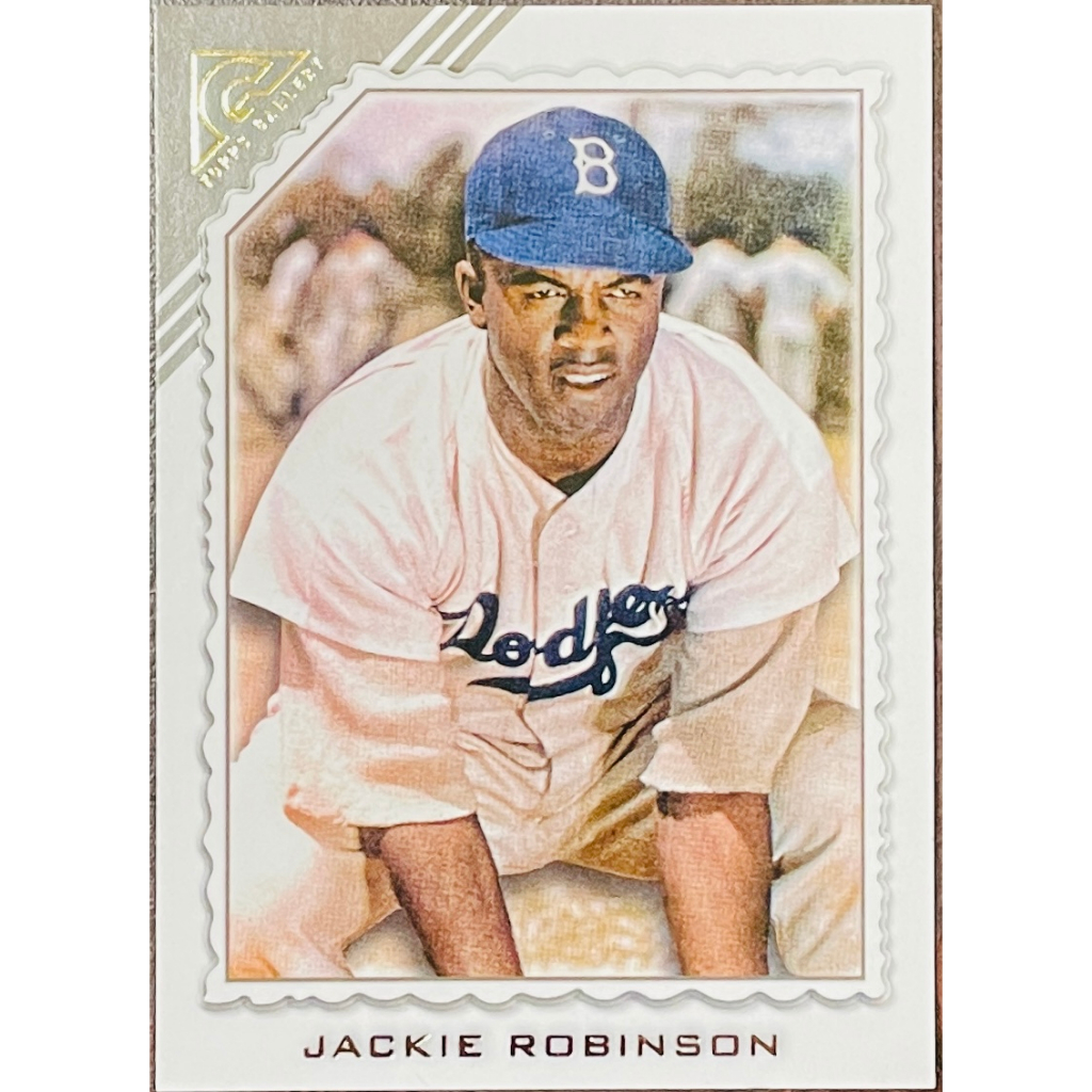 JACKIE ROBINSON MLB 2022 Topps GALLERY #42 大聯盟 布魯克林 道奇隊 棒球卡