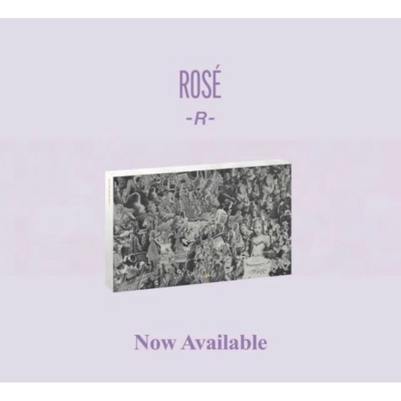 (現貨) BLACKPINK Rose - FIRSTS INGLE ALBUM -R 首張單曲粉墨專輯