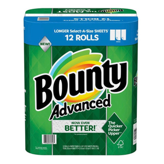 好市多 Bounty 隨意撕特級廚房紙巾 101張 拆售 單捲售價