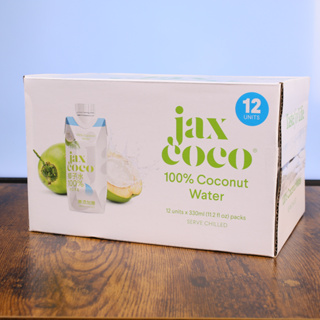 【好市多代購】Jax coco Coconut 椰子水 椰子汁 椰子水 330毫升 X 12入 | Costco