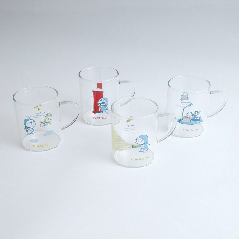 未來百貨 廚房、餐具系列 - 哆啦A夢 耐熱玻璃水杯