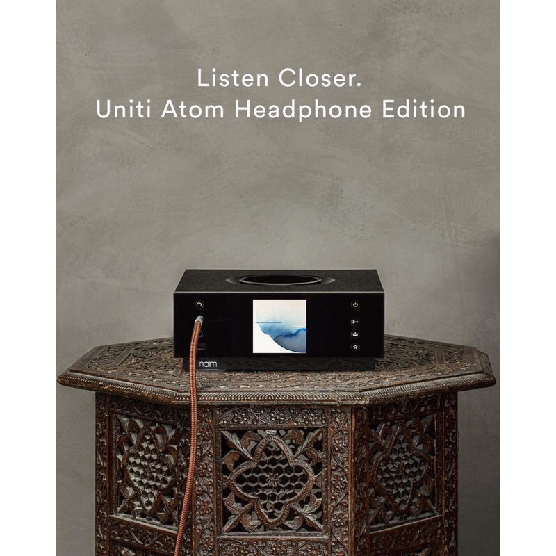 [ 沐耳 ] 英國精品 Naim 高音質串流播放+前級+耳擴：Uniti Atom Headphone Edition