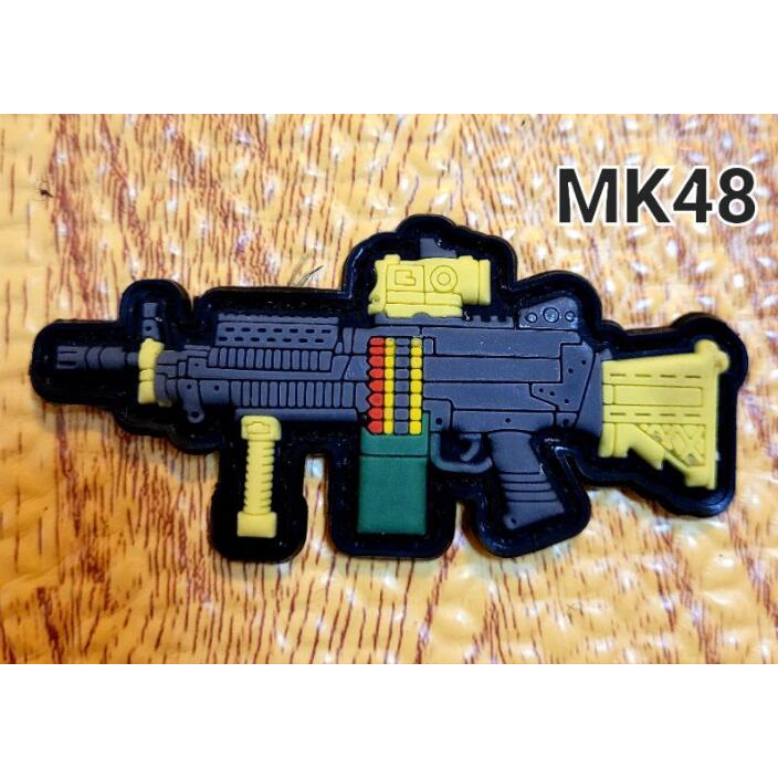 {翔準}徽章 魔鬼沾 衣服 帽子 HI capa AK Mp5 MK48 UMP45 Mp7 M249 KRISS
