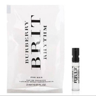 Burberry Brit Rhythm for Her搖滾風格女性淡香水2ml