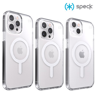 Speck iPhone 13 系列 Presidio Perfect-Clear MagSafe 透明抗菌保護殼