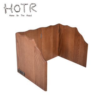 【臺灣24H出貨】【尋露】HOTR 遮 擋風板 戶外爐具加厚實木遮｜折疊卡式爐防風板 磁吸式防風罩