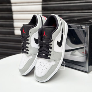 ☆小B之都☆ Air Jordan 1 Low “Light Smoke Grey” 553558-030 煙灰