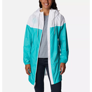 全新 哥倫比亞 女款 風衣外套 抗UV 防曬防潑水 長版 XL尺寸（WL6328）