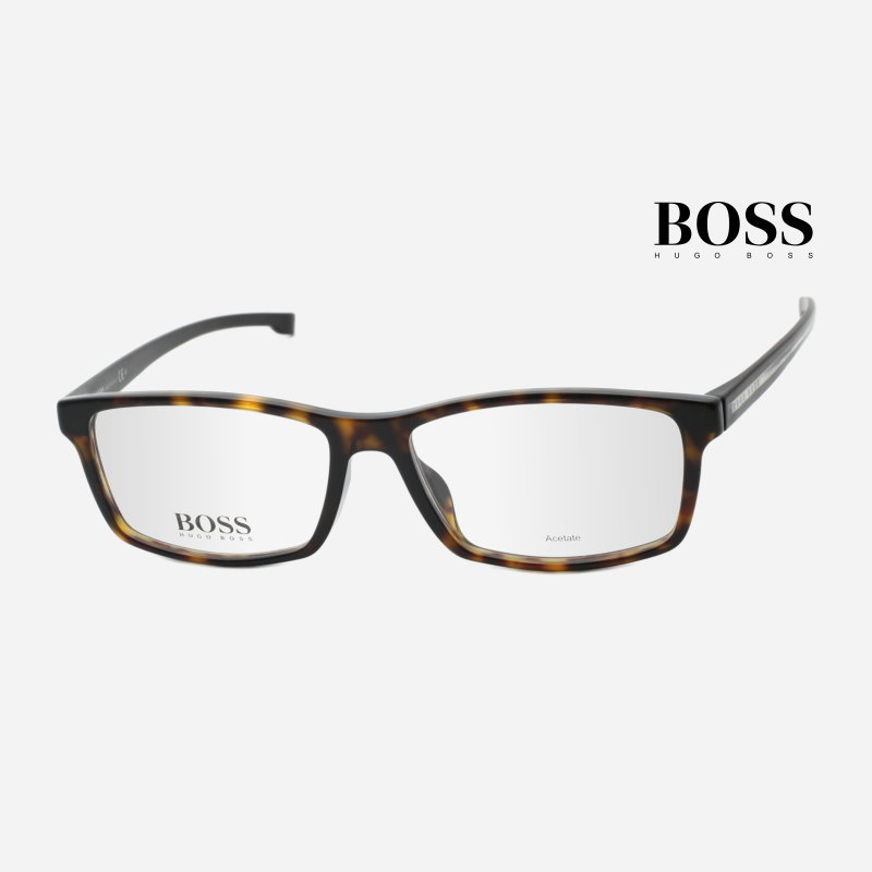HUGO BOSS 0900/F 雨果博斯眼鏡｜寬臉商務方框眼鏡 男生品牌眼鏡框【幸子眼鏡】