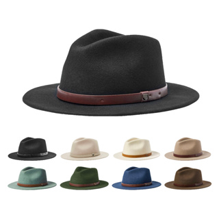 BRIXTON 紳士帽 MESSER FEDORA 多色 素面紳士帽 大邊紳士帽 羊毛紳士帽【TCC】