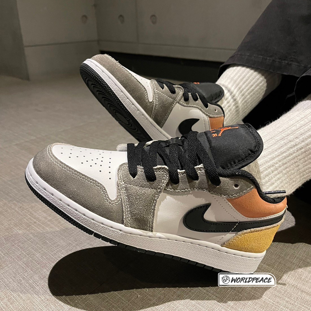 [現貨] Air Jordan 1 Low "Flight Club" 飛行俱樂部 灰橘 男鞋 DX4334-008