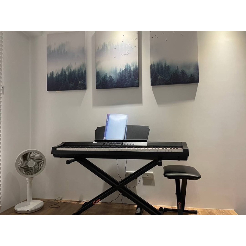 ALESIS Prestige Artist電鋼琴 + X琴架 + 琴椅 + ALESIS延音踏板   98%新