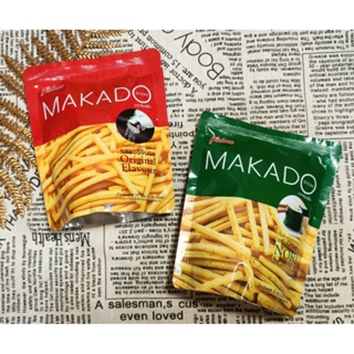 ✓只有零食✓‼️現貨不用等 泰國 MAKADO 麥卡多 薯條 鹽味/海苔 27g 全素
