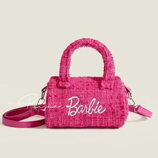 ✨預購✨芭比 barbie 聯名 手提包 肩背包 側背包 包包 可愛 日系 y2k 地雷系 小香風 枕頭包 學生包