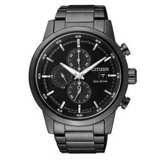 【CITIZEN 星辰】Chronograph 亞洲限定三眼碼錶計時 CA0615-59E 43mm 現代鐘錶