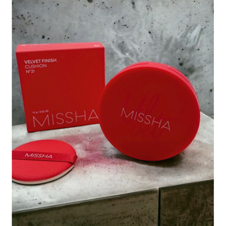 [韓國肯妮] 韓國 MISSHA 紅絲絨完美氣墊粉餅 15g 紅盒