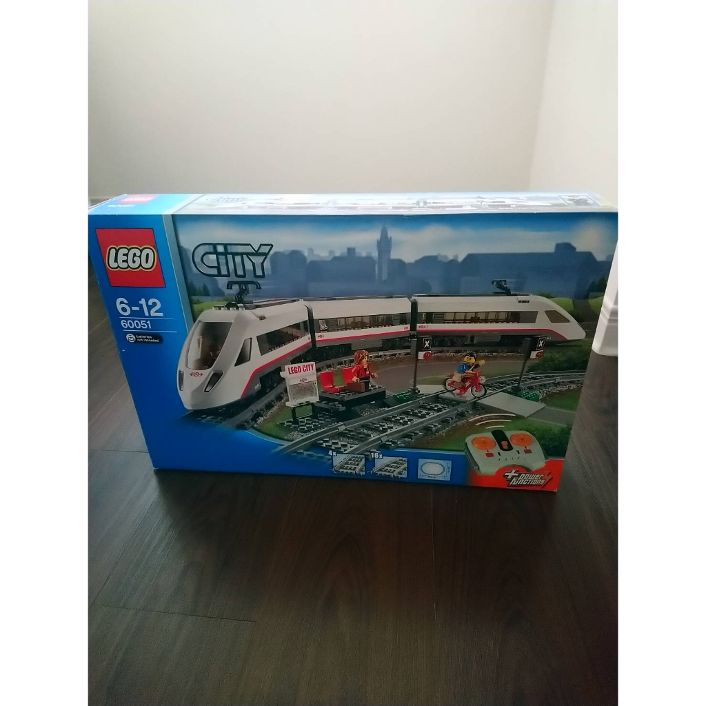 LEGO 樂高 60051 正版  絕版  City 城市系列 高速旅客列車 二手