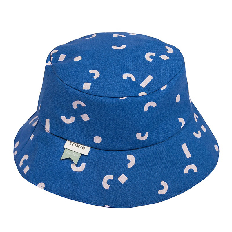 [極新賣] trixie 有機棉遮陽帽 藍莓冰沙