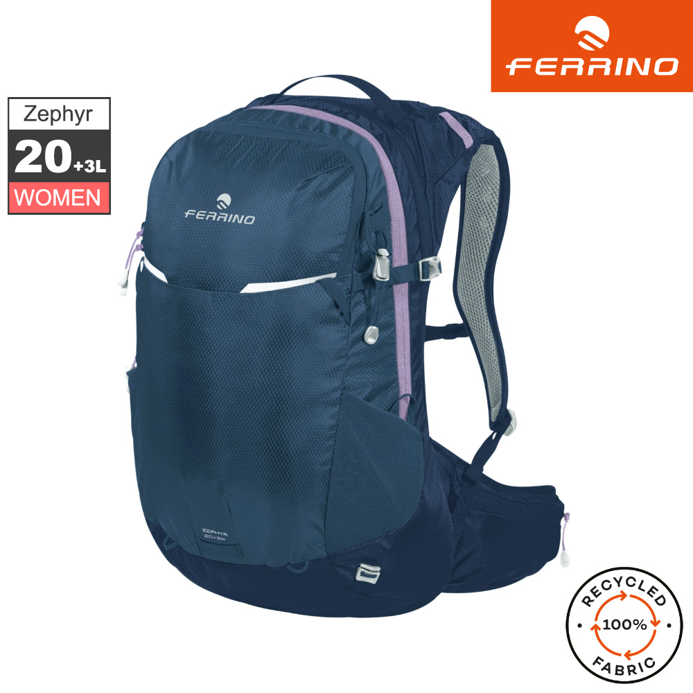 Ferrino Zephyr 20+3 女登山健行透氣背包 75820 / 後背包 登山背包 多功能背包