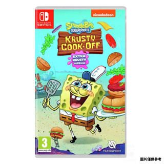 【NeoGamer】全新現貨 任天堂Switch NS 海綿寶寶 蟹堡王烹飪大挑戰 中文歐版 超大蟹堡王