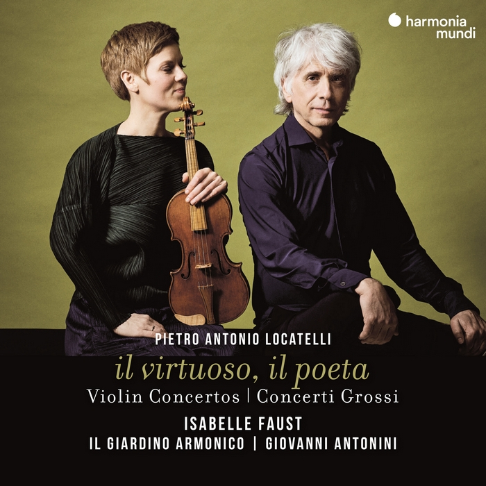 羅卡泰利 小提琴協奏曲 佛斯特 和諧花園古樂團 Isabelle Faust Locatelli HMM902398