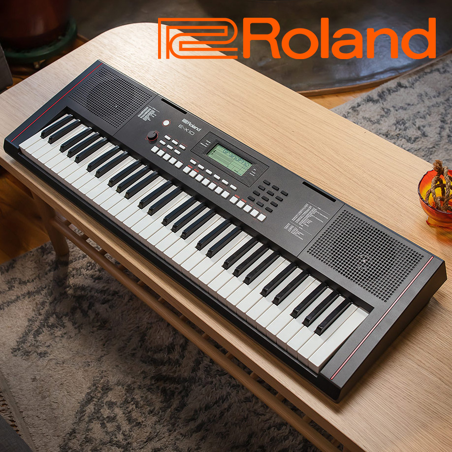 【升昇樂器】Roland E-X10 電子琴 61鍵/自動伴奏/操作簡易/可接麥克風