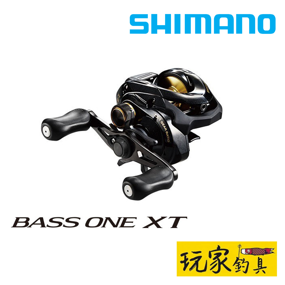 ｜玩家釣具｜SHIMANO BASS ONE XT 兩軸小烏龜 捲線器