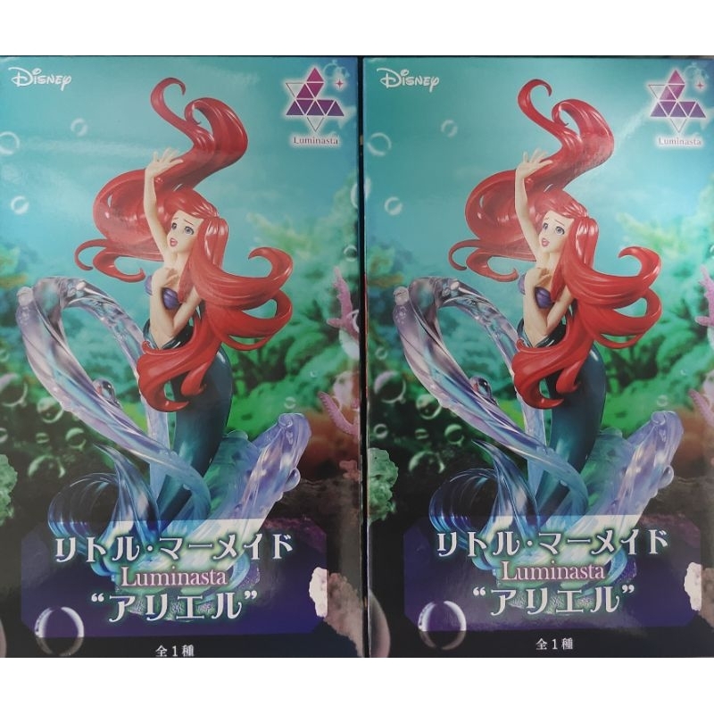 日版 現貨 sega luminasta 景品 迪士尼 小美人魚 Disney Ariel 公仔 模型