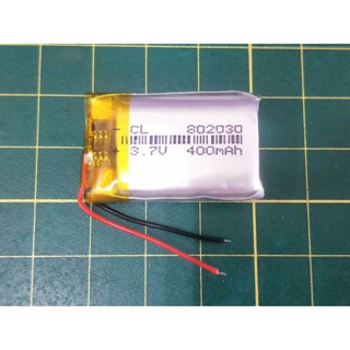 台灣出貨 全新3.7V電池 802030 適用 DOD LS460W 行車紀錄器 維修用 #D075