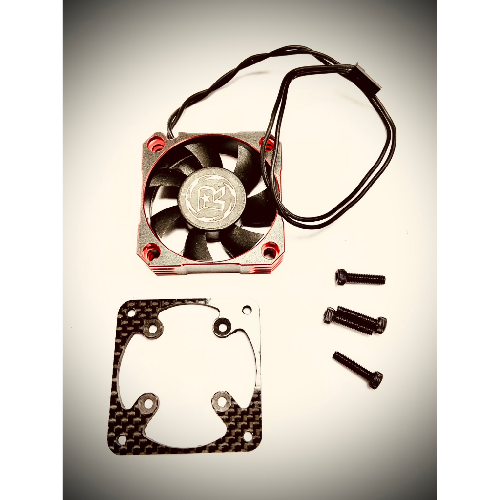 亞丁RC AD 30MM轉50MM 鋁合金強力風扇組 (含碳纖維風扇轉接架)